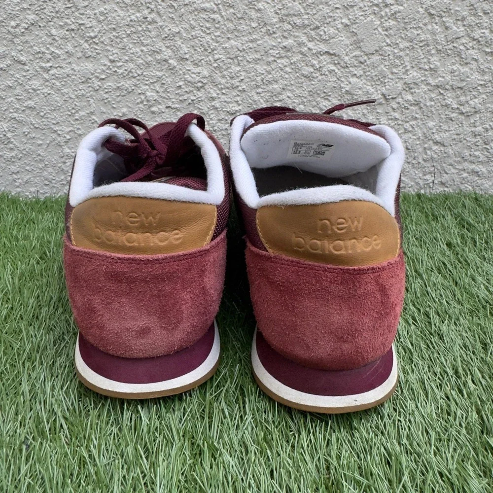 New Balance 501 Ripple Sole Burgundy Tan Gum Sneakers MZ501AAB Mens Size 10.5 US